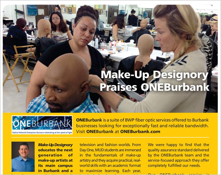 Make-Up Designory Praises ONEBurbank