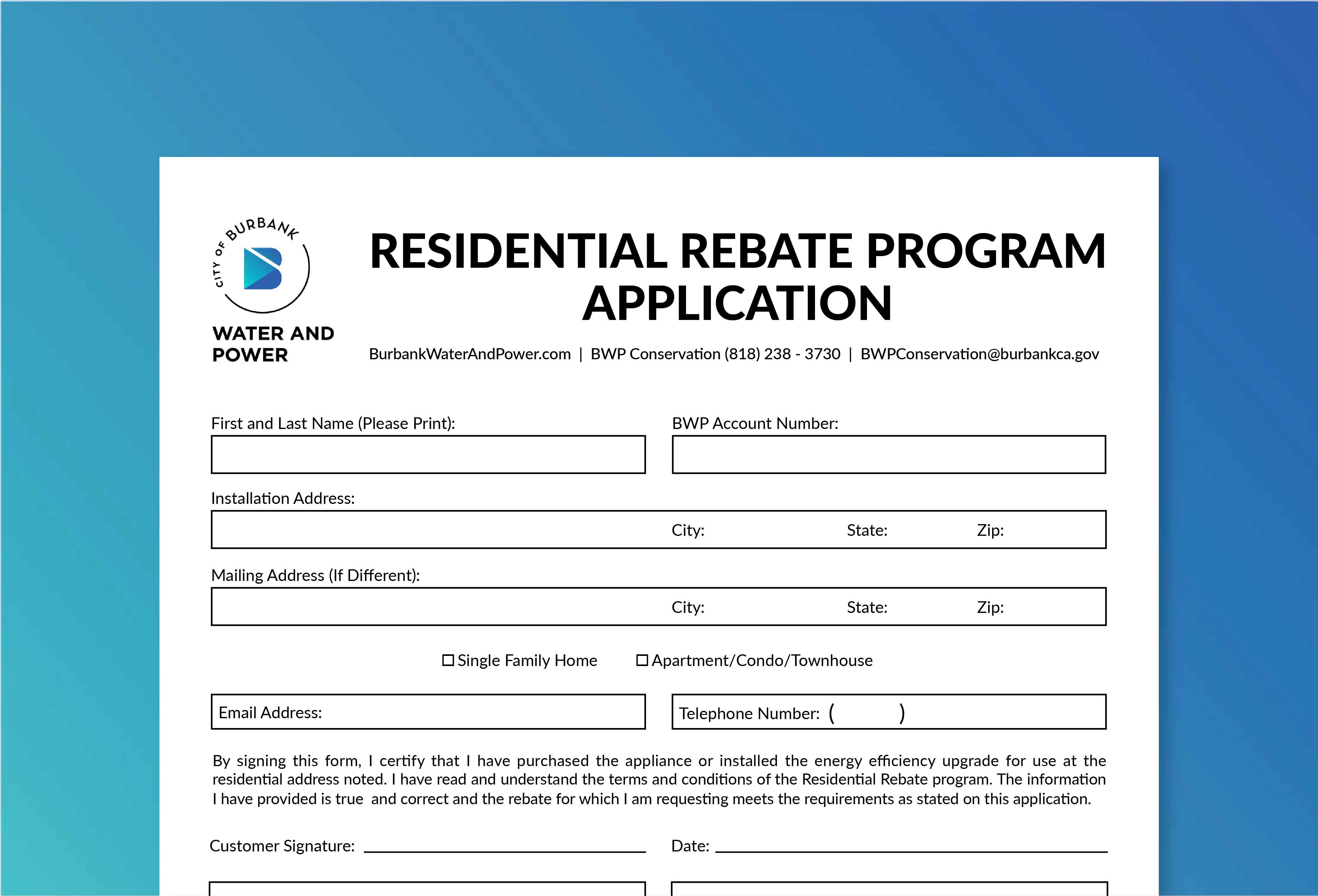 Fortisbc Rebate Application Form Pdf