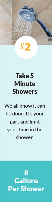 2 Take 5 Minute  Showers