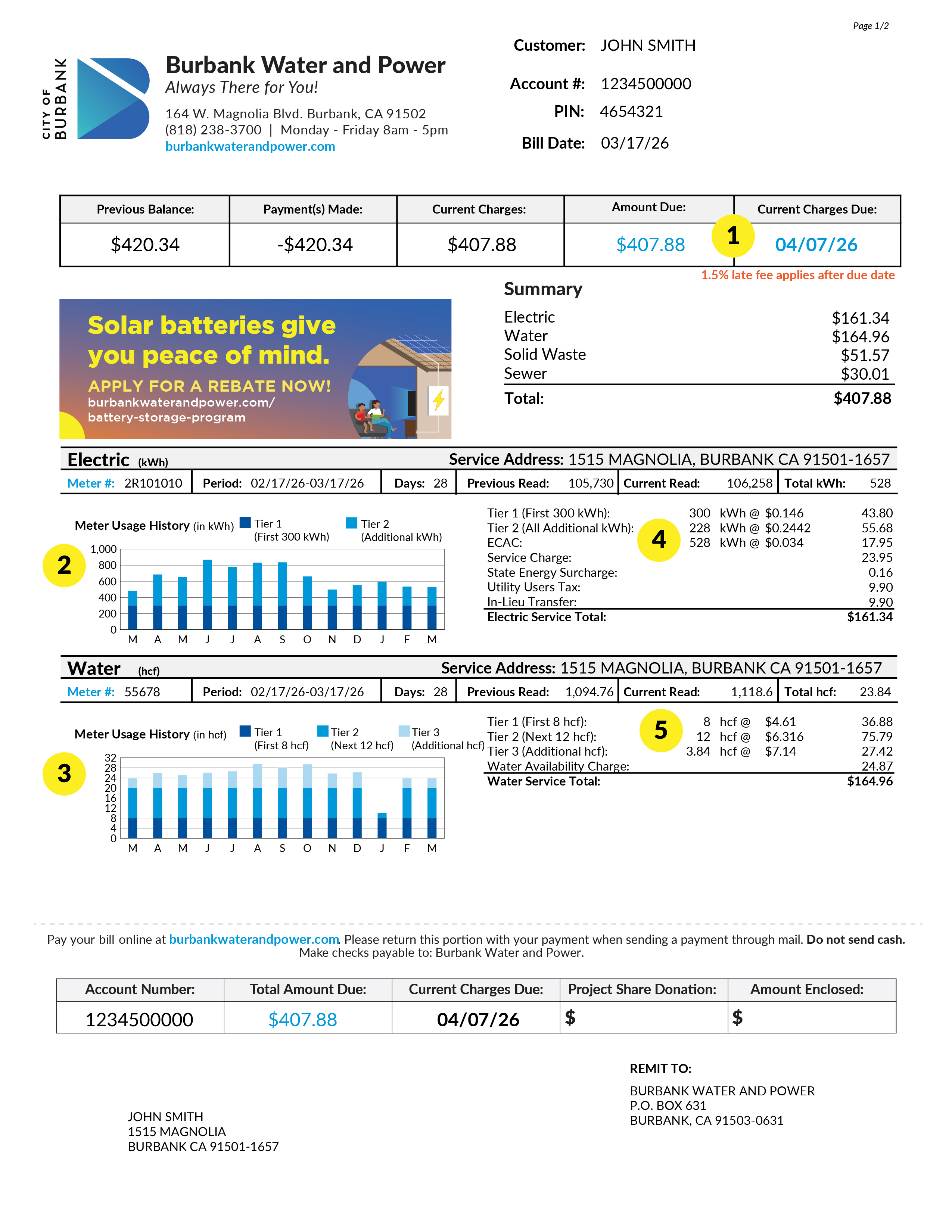 RESIDENTIAL BILL HOTSPOT